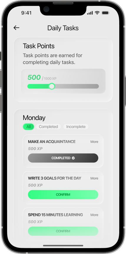 Amored app on iPhone